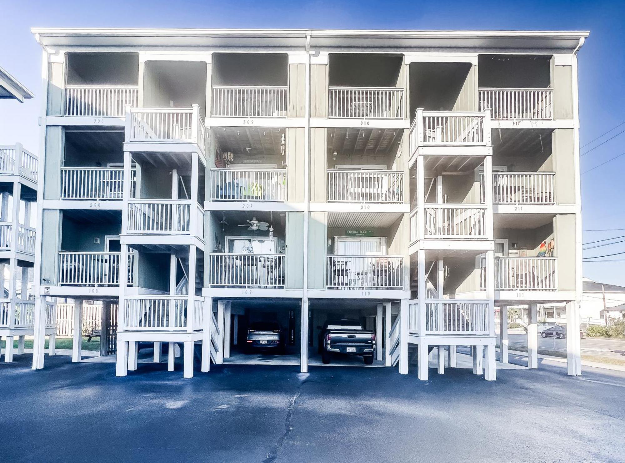 Cozy Beach Condo Sleeps 6 Pool Carolina Beach Extérieur photo